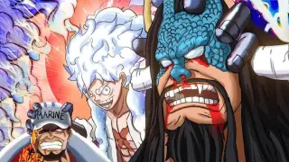 LUFFY GEAR 5 VS KAIDO AND AKAINU (One Piece) FULL FIGHT HD