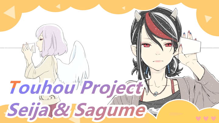 [Touhou Project MMD] Tinggal Bersama Seija & Sagume