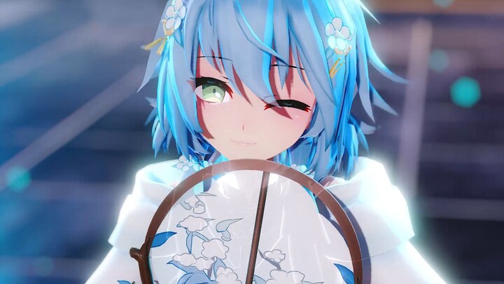 [Luo Tianyi MMD] ฉันได้ยินมาว่าคุณชื่อ Jin Yiwei เหรอ? - “พันไมล์เชิญดวงจันทร์”