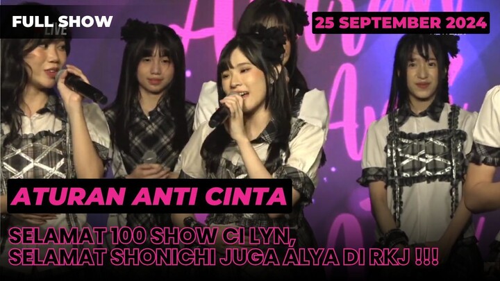 FULL SHOW | ATURAN ANTI CINTA | [ 25 SEPTEMBER 2024 ]