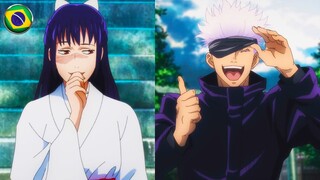 🇧🇷 Utahime  e Gojo Foi AMOR a Primeira Vista ❤️😊 (Jujutsu Kaisen )