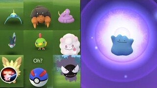 April Fools spawn only Ditto disguise pokemon this might your only chance to catch a blue ditto?