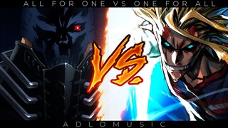 ALL FOR ONE VS. ONE FOR ALL | Boku no hero academia RAP | 2021 | AdloMusic (Prod: Gradozero Beats)