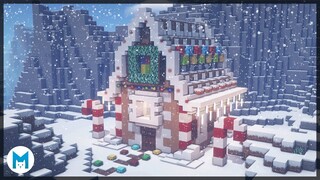 ⚒️ Minecraft : How to Build a Gingerbread House 🍪