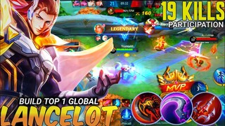 AGGRESSIVE! Lancelot Fast Farm Rotation - Build Top 1 Global MLBB