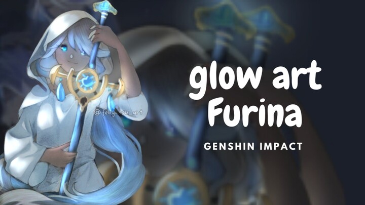 [Glow Art] Furina genshin impact
