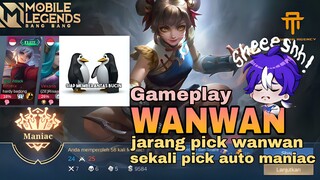 [TA] Lihat maniac nya, jangan killnya🗿| exe Mlbb