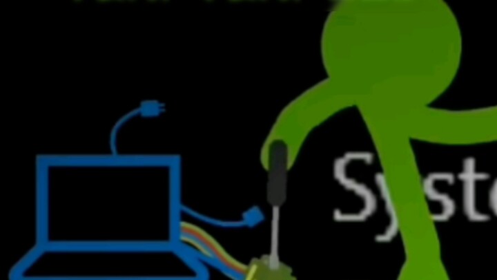 ALANBECKER Stickman Animation But there is a power outage in Auntie’s dormitory!