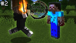 RANKING UP: Demon Slayer SMP #2 | Minecraft 3rd Life Anzhoung