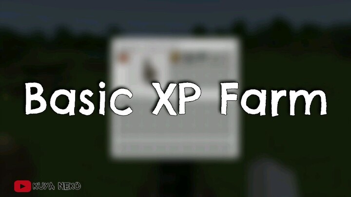Basic XP Farm in Minecraft Bedrock 1.19