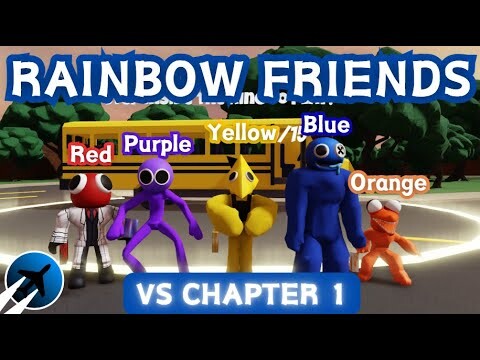 Roblox Rainbow Friends VS CHAPTER 1 RF (Rainbow Friends) Roblox