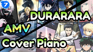 [DURARARA!! AMV] Memaikan 50 lagu anime favorit dalam 15mng / Halcyon Piano_7