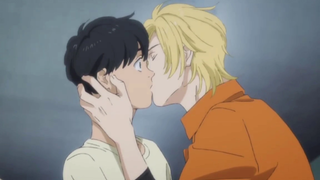 (BL) Ash and Eiji Kiss Scene + ฉาก BL อื่น ๆ ใน Banana Fish