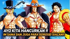 TRIO BERBAHAYA YANG DI TAKUTI PEMERINTAH DUNIA ONE PIECE!! ONE PIECE TERBARU