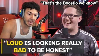 Boostio Talks About 100T Slump & Calls Loud BAD Team | SEN Tarik Reacts