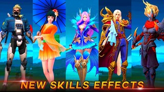 NEW SKILLS EFFECTS FOR REVAMPED SKINS | MOBILE LEGENDS BANG BANG