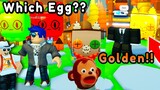 😮I Asked 3 Lucky Players Which Egg They Hatched Huge Scarecrow in Pet Simulator X
