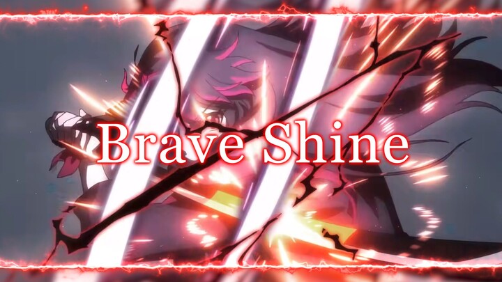 "War Shuang/Brave shine" membuka pertarungan ganda dalam bentuk animasi op