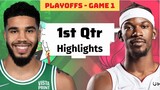 Miami Heat vs Boston Celtics Game 1 Full Highlights 1st QTR | May 17 | 2022 NBA Season