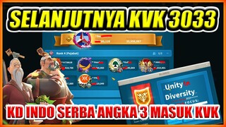 KD INDO ANGKA 3 BERIKUTNYA !! 3033 MASUK KVK 2 ROK POSISI DIKEPUNG ??