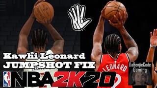 Kawhi Leonard Jumpshot Fix NBA2K20