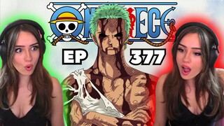 ZORO FOR THE WIN | One Piece Ep 377 Reaction