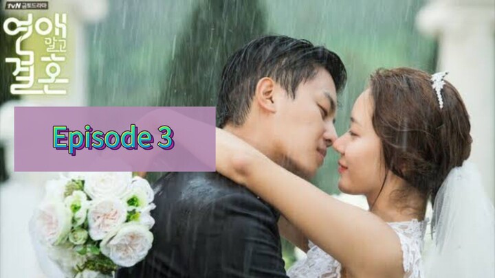 MARRIAGE NOT DATING Episode 3 Tagalog Dubbed