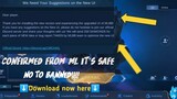 Mobile legends UI version - No to banned