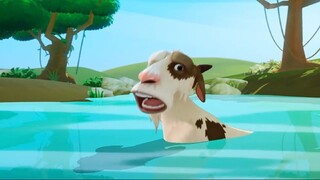 Pada Zaman Dahulu S3 Eps9 ( Kambing dan Buaya )