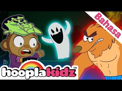 Waktu Waktu Si Mango - HALLOWEEN MANGO | Hooplakidz Bahasa