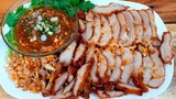 คอหมูทอดน้ำปลาหอมๆ กรอบนอกนุ่นใน เมนูหมูทอด ที่รับประกันความอร่อย Deep fried pork with fish sauce
