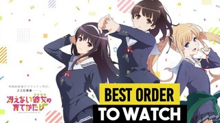 Saekano: How to Raise a Boring Girlfriend - Best Watch Order