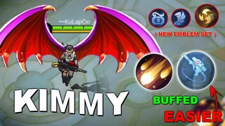 KIMMY Is Easier Than EVER |  KIMMY NEW EMBLEM SET | MLBB