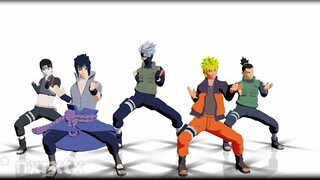 Girl Gone Wild【NARUTO MMD】NARUTO*KAKASHI*SASUKE*SAI*SHIKAMARU