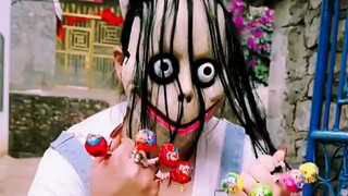 ฉันชอบกินขนมเมื่อมีคนแปลกหน้ามาให้