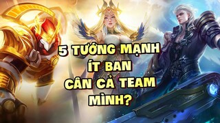 Tốp Mỡ | 5 TƯỚNG MẠNH, ÍT BỊ BAN, LEO RANK VINH QUANG CỰC TÍN TRONG 1 TUẦN CUỐI MÙA 22? | MLBB