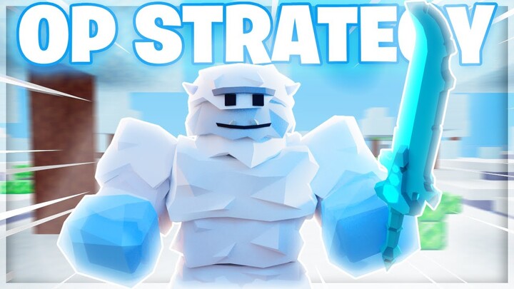 OP STRATEGY With The *YETI KIT!* (Roblox Bedwars Season 3)
