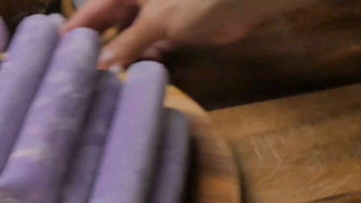 real ube ice candy with cheese