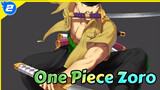 One Piece Zoro (Lukisan Menggigit Pedang) | Lukisan Tablet_2