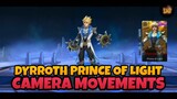 Dyrroth Prince Of Light Camera Movement 🧐 | Mobile Legends: Bang Bang!