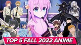 Top 5 BEST Anime of Fall 2022