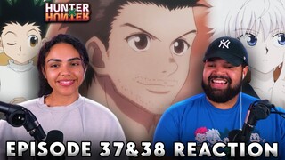 GING'S MESSAGE TO GON! Hunter x Hunter Episode 37 and 38 REACTION!