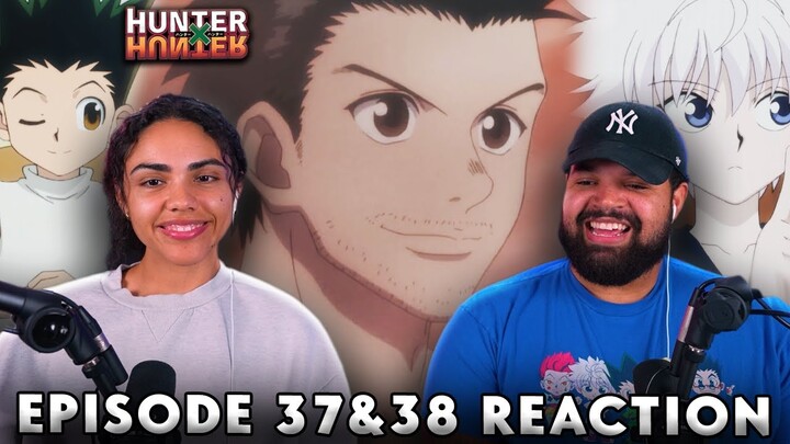 GING'S MESSAGE TO GON! Hunter x Hunter Episode 37 and 38 REACTION!
