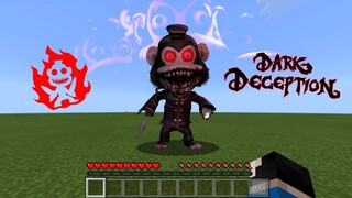 ถ้ามี Dark Deception monkey!?. อยู่ในเกมมายคราฟ!?. โคตรหลอน | Minecraft Add-on