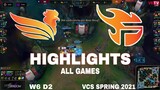 Highlight SE vs FL All Game VCS Mùa Xuân 2021 SBTC Esports vs Team Flash Highlight FL vs SBTC