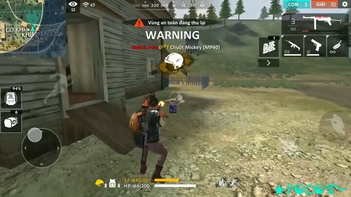 [ Garena Free Fire ] Những Màn Solo Tay Đôi Xấy MP40 Cực Đỉnh