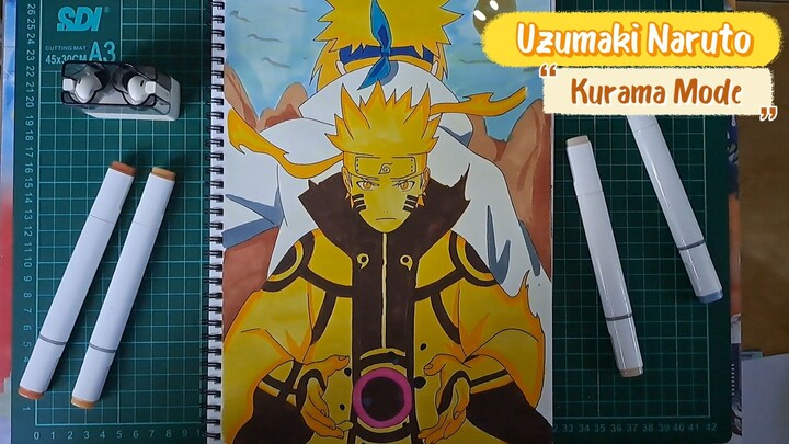 Mewarnai Uzumaki Naruto dengan sangat sederhana🙏