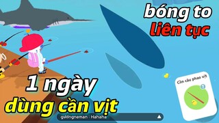 PLAY TOGETHER | 1 NGÀY DÙNG CẦN VỊT SUPER SĂN CÁ HIẾM, BẤT NGỜ BÓNG TO LIÊN TỤC