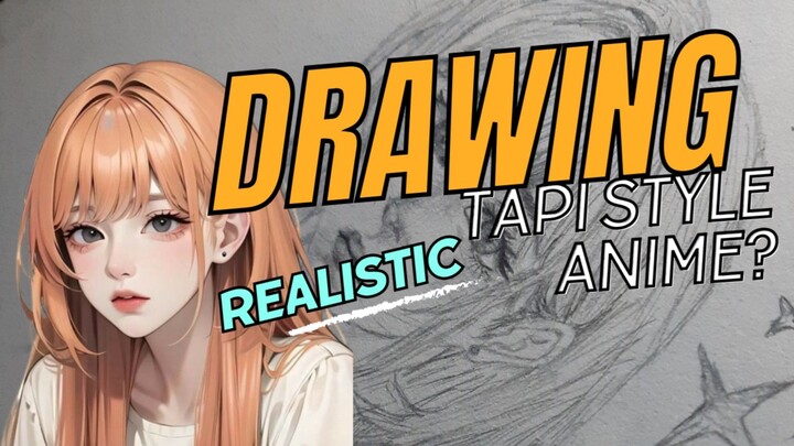 [Drawing Realistic] drawing realist tapi style anime? Emg bisa??