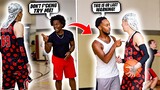 I GOT DROPPED.. I TROLLED REAL HOOPERS & They Got PISSED! (5v5 Basketball)